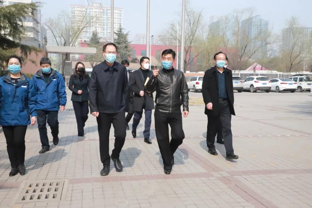 省委统战部副部长沈涛一行莅临壹定发股份考察调研