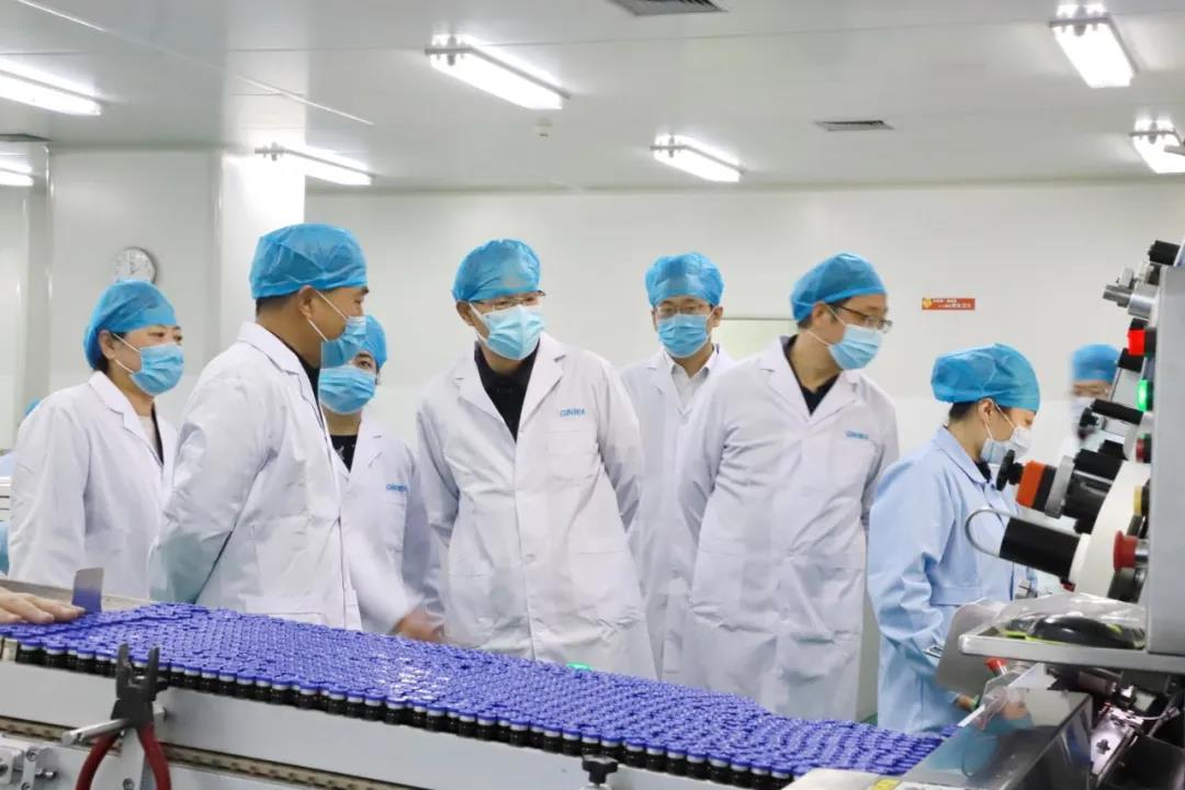 省委统战部副部长沈涛一行莅临壹定发股份考察调研