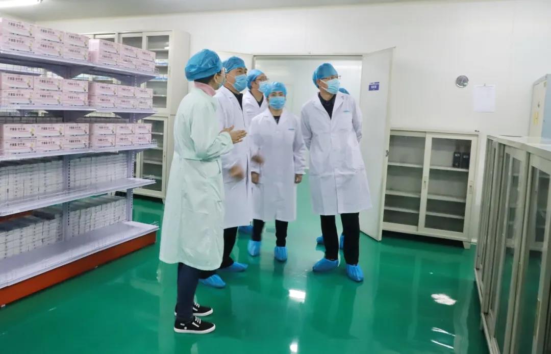 省委统战部副部长沈涛一行莅临壹定发股份考察调研