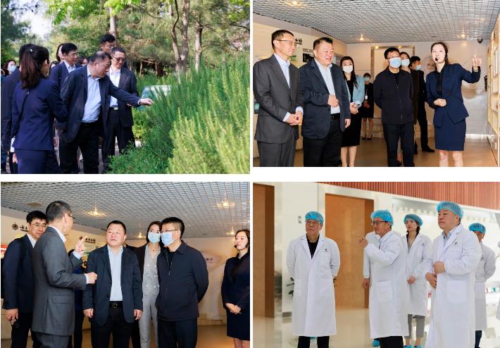 壹定发股份董事长邢雅江到访云南白药