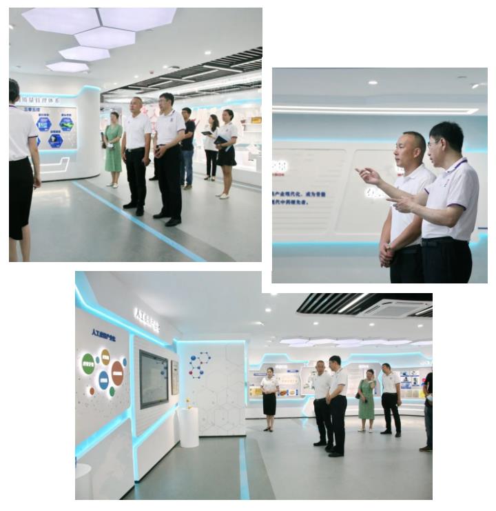 草堂科技产业园发展中心主任罗辉一行到访壹定发股份 草堂科技产业园发展中心主任罗辉一行到访壹定发股份