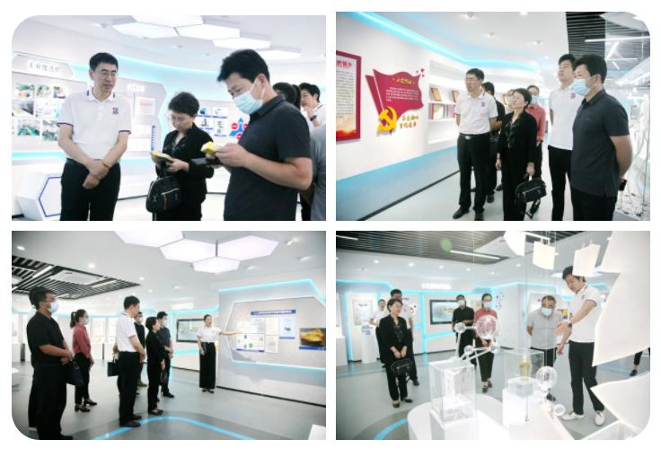 榆林市政府领导一行莅临壹定发股份考察交流