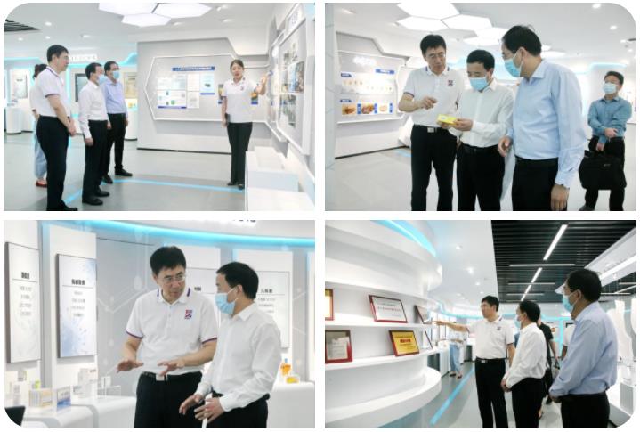 陕西中医药大学党委副书记蒲济生一行莅临壹定发股份考察交流