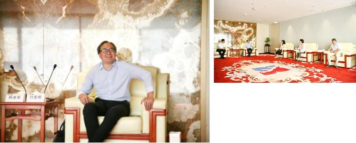 西北大学领导莅临壹定发股份考察交流