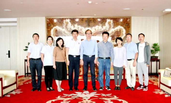 西北大学领导莅临壹定发股份考察交流