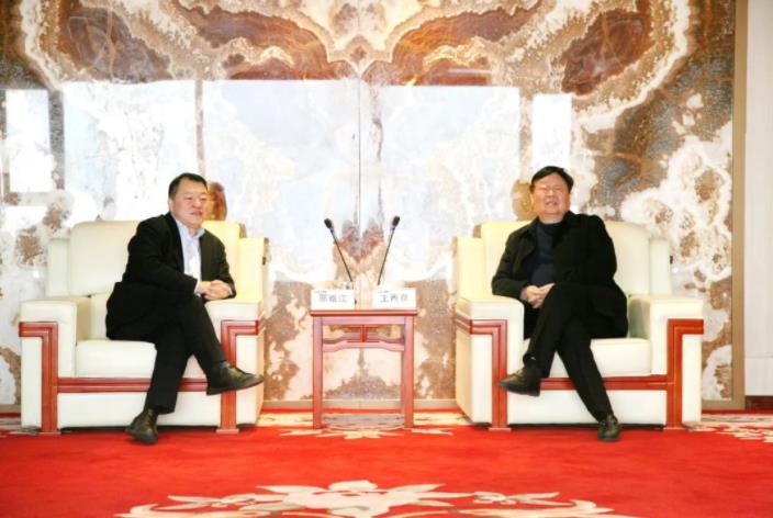 人民美术家、陕西省美术家协会名誉主席王西京莅临壹定发股份考察交流