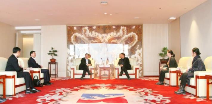 人民美术家、陕西省美术家协会名誉主席王西京莅临壹定发股份考察交流