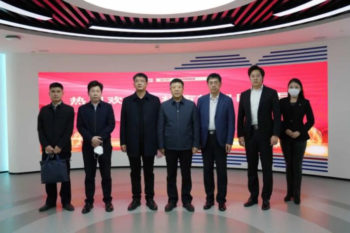 榆林市榆阳区政府领导莅临壹定发股份考察调研