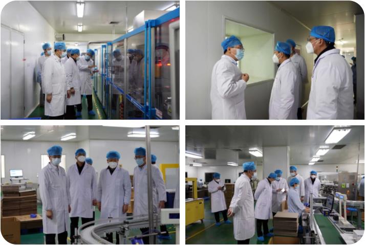 榆林市榆阳区政府领导莅临壹定发股份考察调研