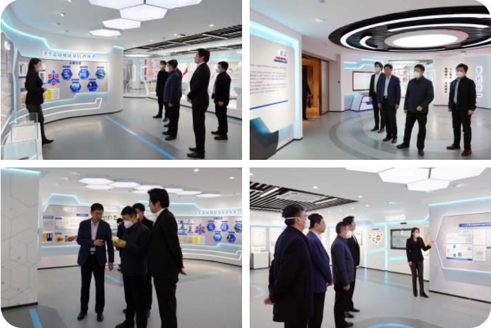 榆林市榆阳区政府领导莅临壹定发股份考察调研