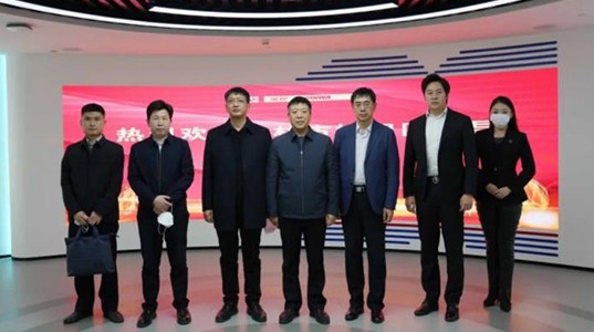 榆林市榆阳区政府领导莅临壹定发股份考察调研