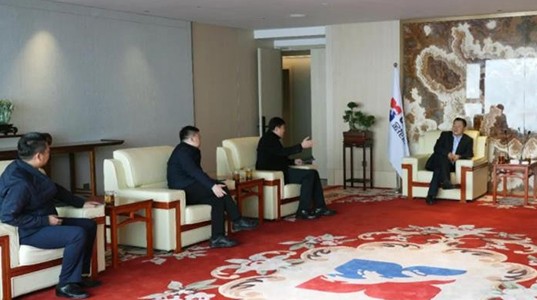 齐商银行西安分行行长袁峰一行到访壹定发股份