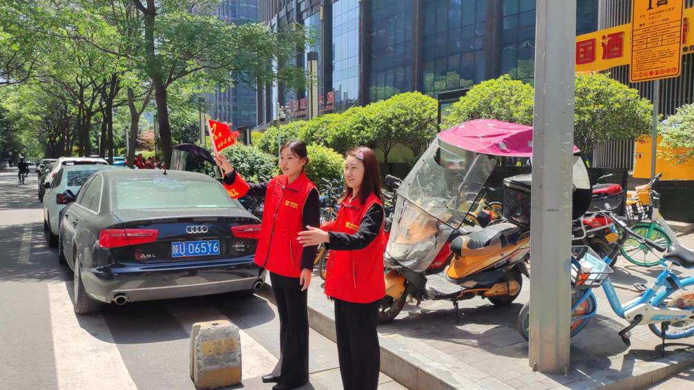 壹定发股份“壹定发聚力文明交通”志愿者服务活动