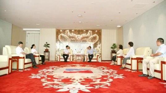 西北大学领导莅临壹定发股份考察交流