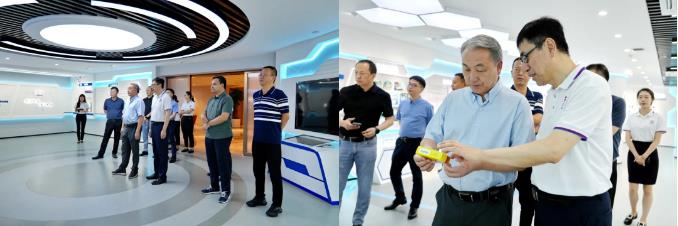 中国科学院院士、首都医科大学副校长王松灵一行到访壹定发股份